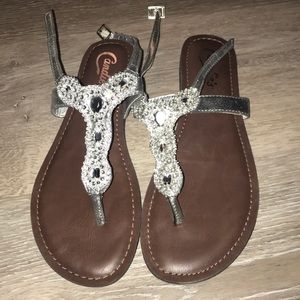 beaded sandals